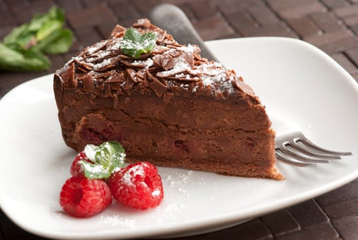 chocolate torte, dark chocolate, gluten-free