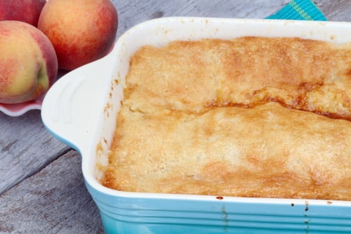 peachy dessert, peachy cake, mindful recipe
