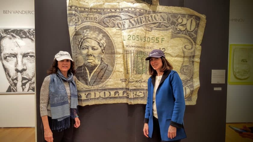 Photo of $20 Harriet Tubman bill idea compliments of Women on 20s - https://www.womenon20s.org/