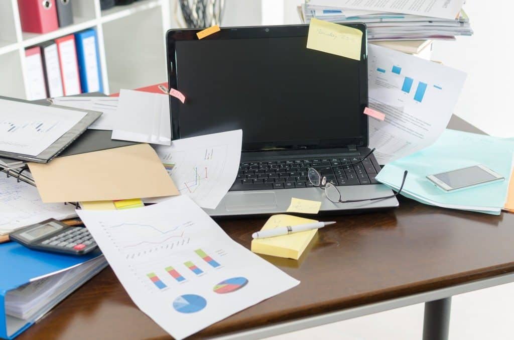 clean off your desk day, clean off your desk, clutter, disorganization
