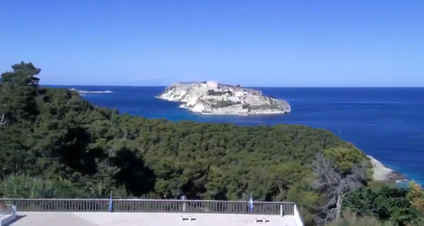 Live View of Isole Tremiti Islands in Gargano National Park, Italy