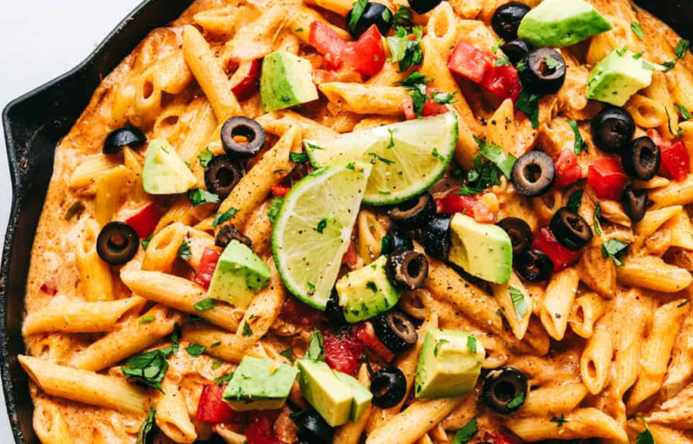 One-Pot Enchilada Pasta